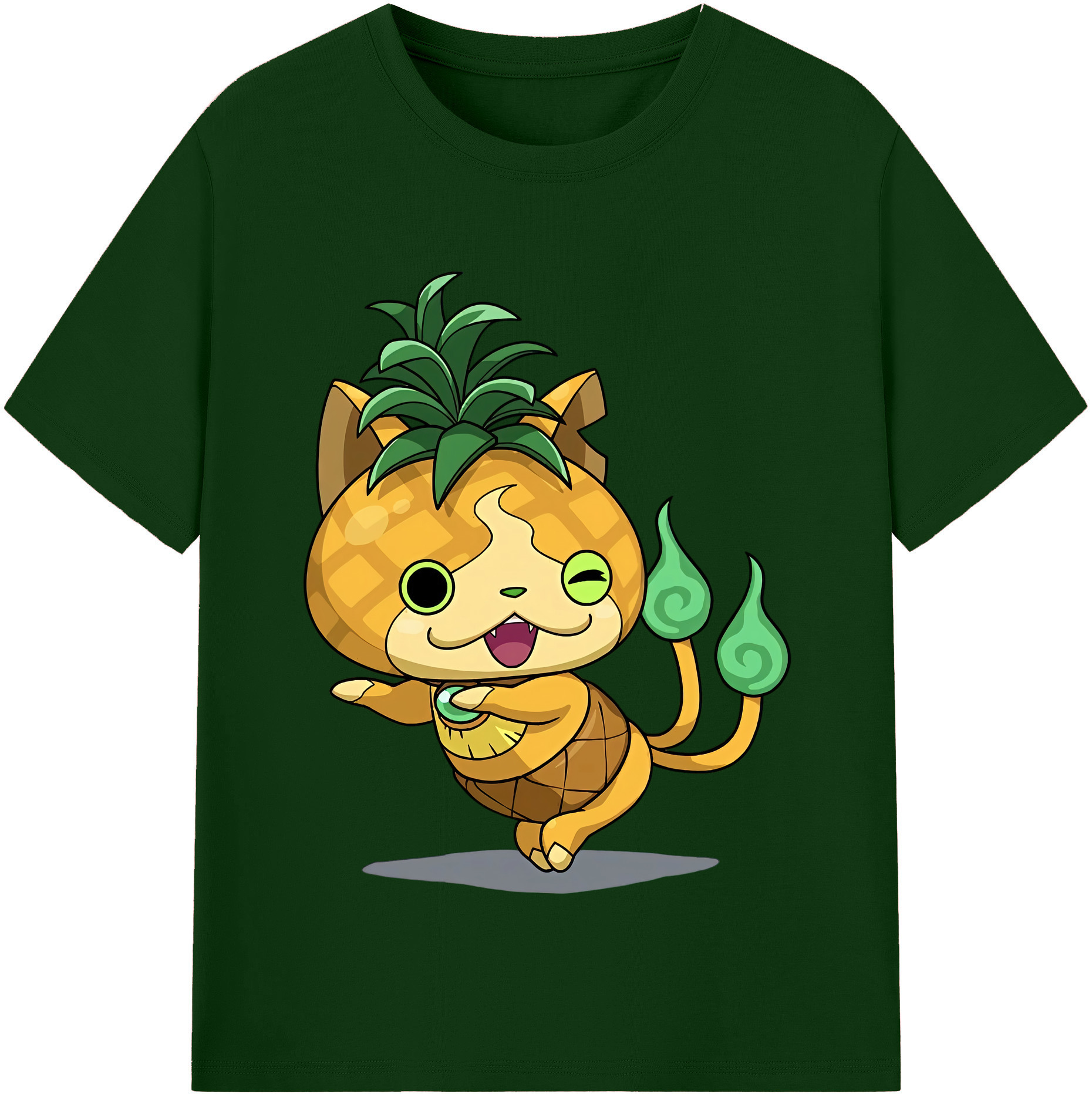 （画像用） 妖怪ウォッチ Yo-kai Watch 綿100％半袖Tシャツ（フロントプリント）